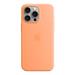 iPhone 15 Pro Max Silicone Case with MagSafe - Orange Sorbet MT1W3ZM/A