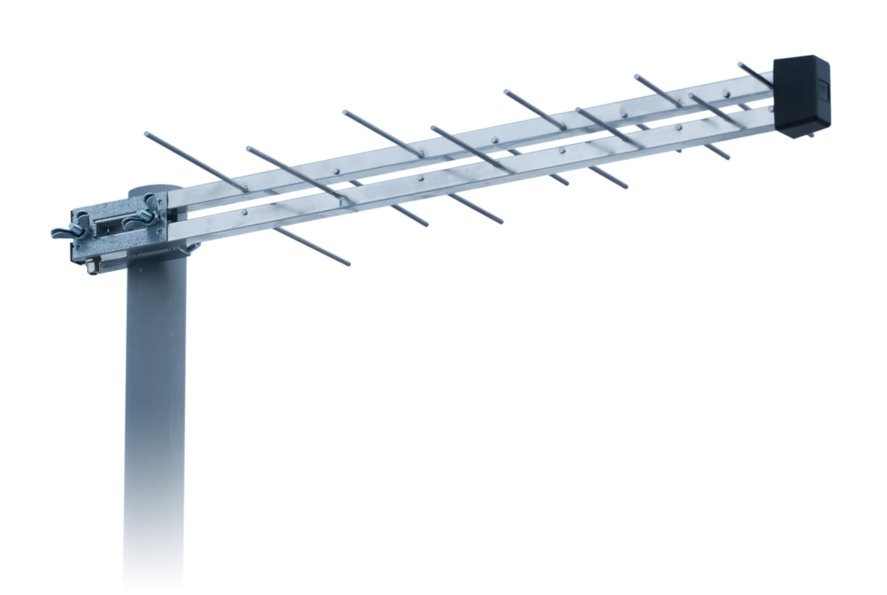 ISKRA DVB-T anténa P-18 FZ H/V s F konektorem 8 dB