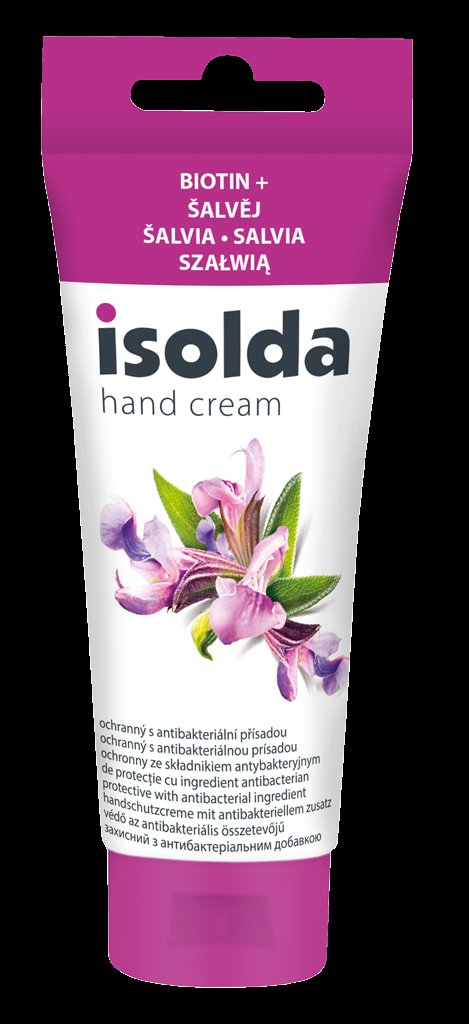 Isolda antibakterialny krém šalvia s biotínom