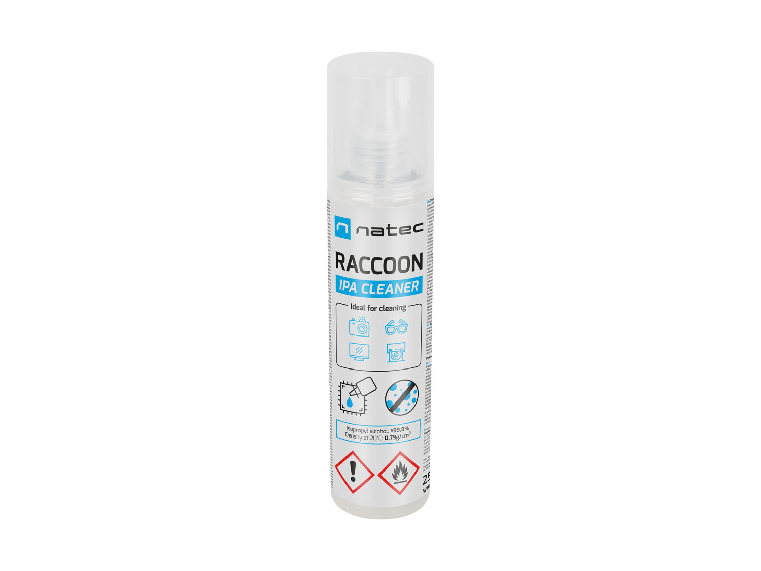Isopropylic alcohol Natec RACCOON IPA Cleaner 250ML NSC-2450