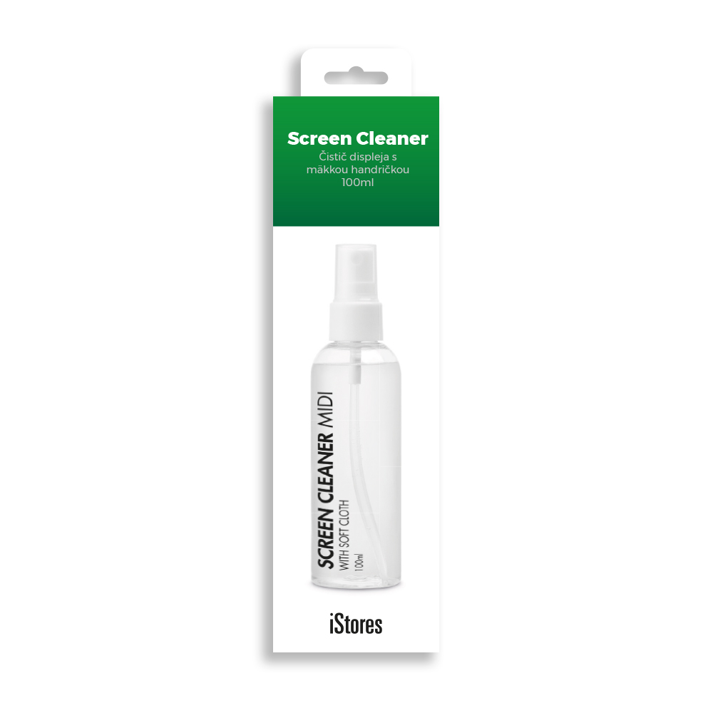 iStores by Aiino - Screen cleaner spray with cloth 100 ml AISPR100MLIS