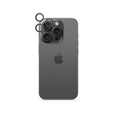 iStores by Epico Aluminium Lens Protector pre Apple iPhone 16 Pro / 16 Pro Max - čierna 91012151300013