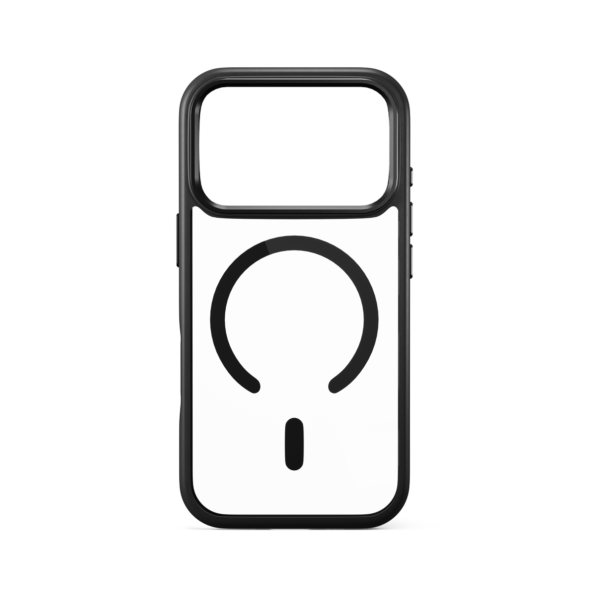 iStores by Epico Hero Pro Mag+ Case iPhone 17 Pro Qi2 & Magsafe kompatibilný - čierna transparentná 94110101300013