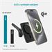 iStores by Epico Qi2 Mag+ Ultrathin Car Charger Wireless Charging 15W - čierna 9915101300272