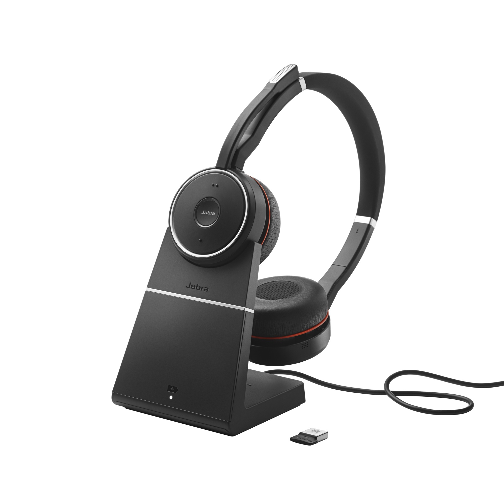 Jabra Evolve 75, Duo, USB-BT, MS, stojánek 7599-832-199