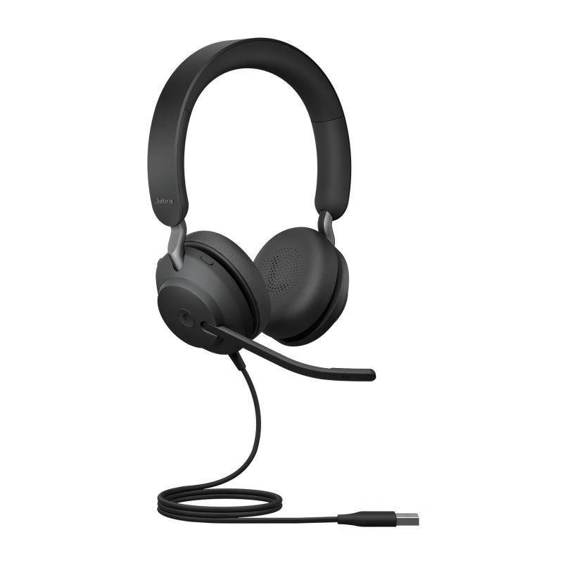 Jabra Evolve2 40 SE, USB C/A, MS Stereo 24189-999-799