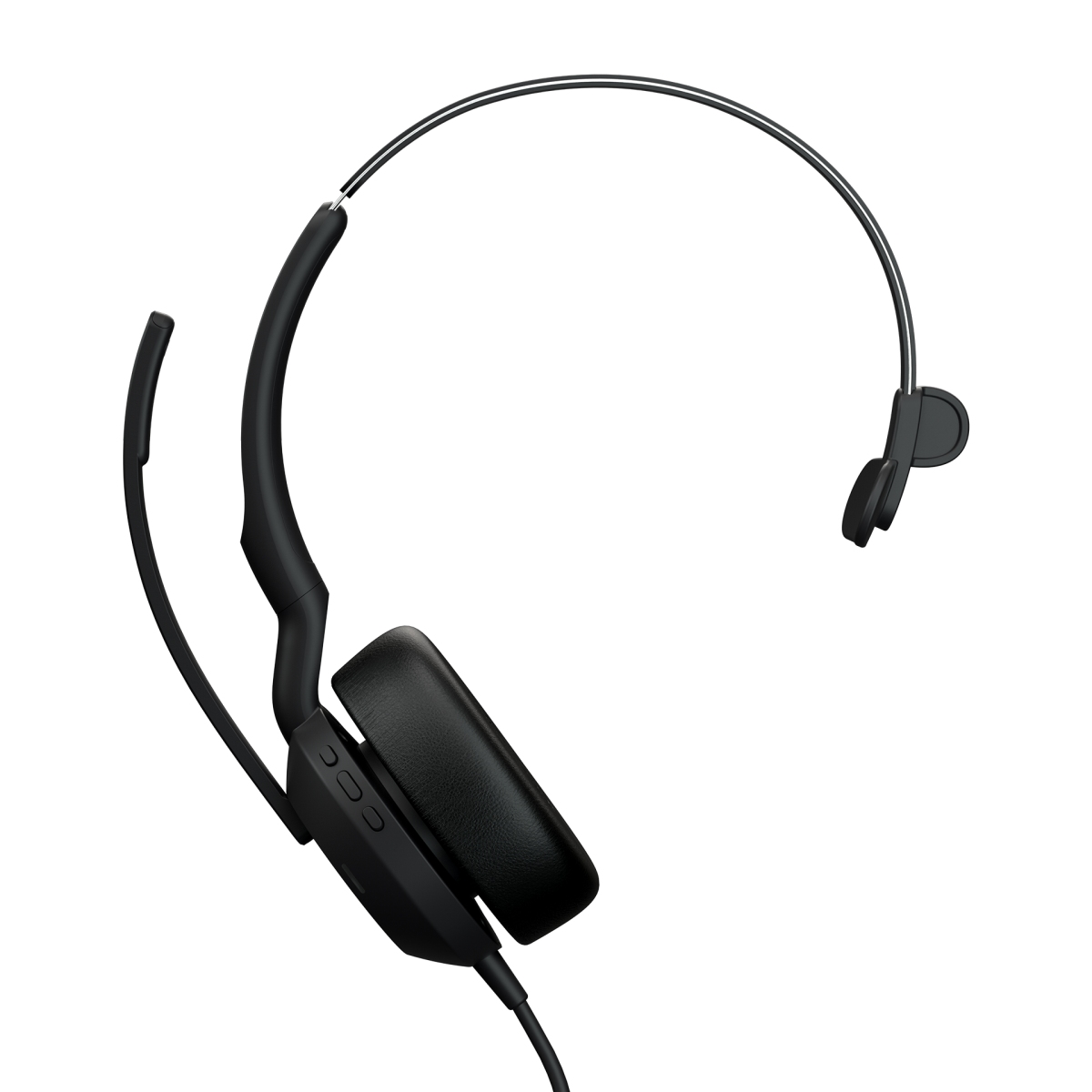 Jabra Evolve2 50/Mono/ANC/USB/Drát/BT/Bezdrát/MS/Černá 25089-899-999