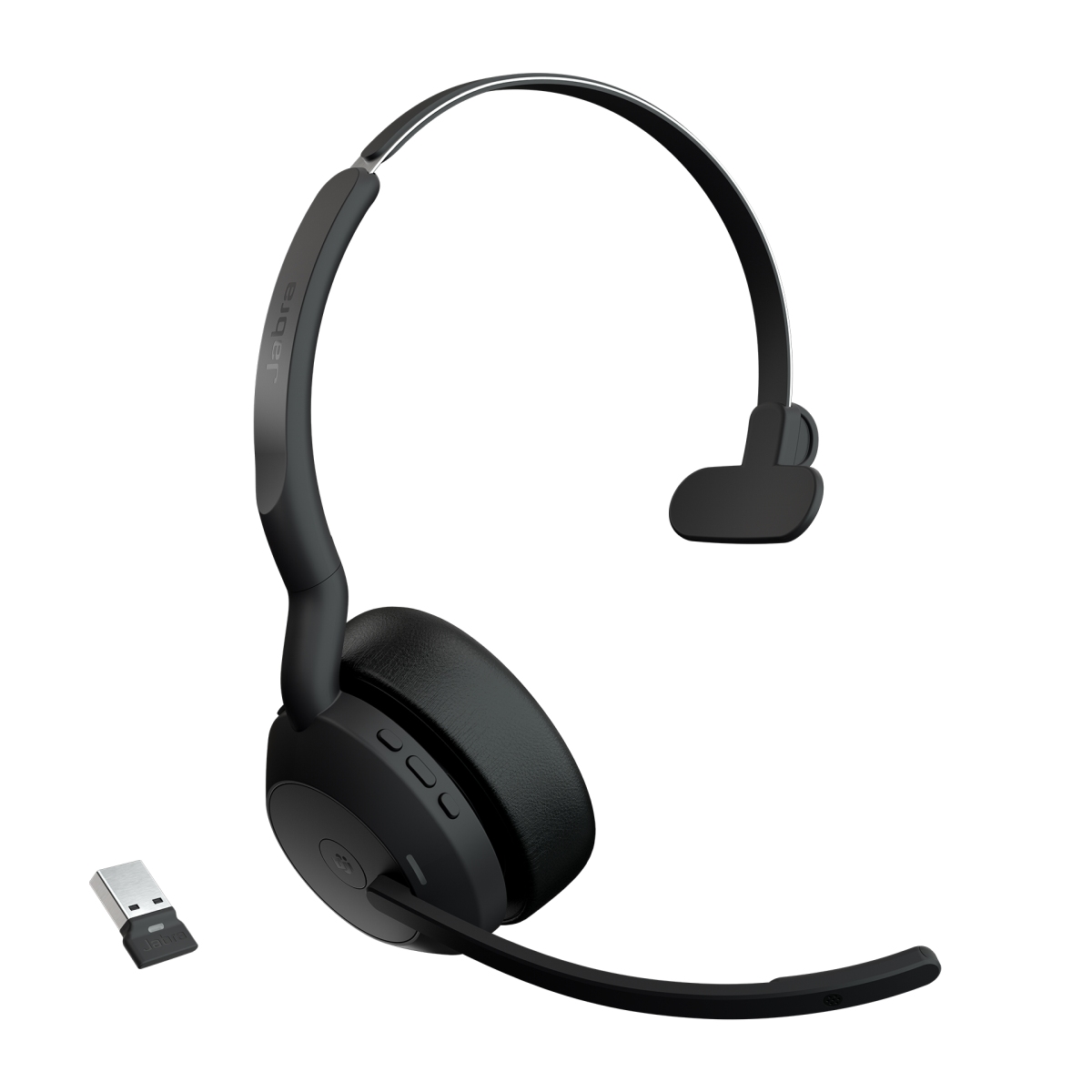 Jabra Evolve2 55/Mono/ANC/USB/BT-USB/Bezdrát/MS/Černá 25599-899-999