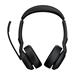 Jabra Evolve2 55/Stereo/ANC/USB-C/BT-USB/Bezdrát/MS/Černá 25599-999-899