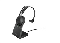Jabra Evolve2 65/Mono/BT/Bezdrát/MS/Stand/Černá 26599-899-989