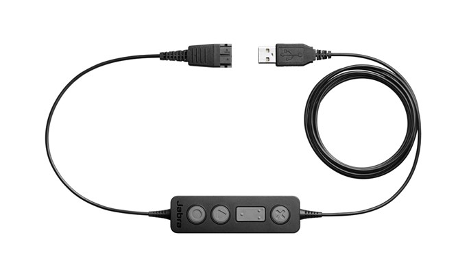 Jabra Link 260, QD-USB, ovl. tlačítko 260-09