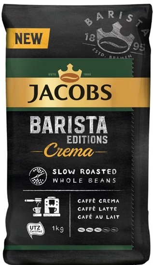 Jacobs Barista Crema 1 kg zrno 8711000895849