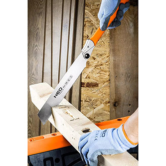 Japonská presná rezacia píla 44-610, 11 TPI, široká, skladacia, NEO TOOLS