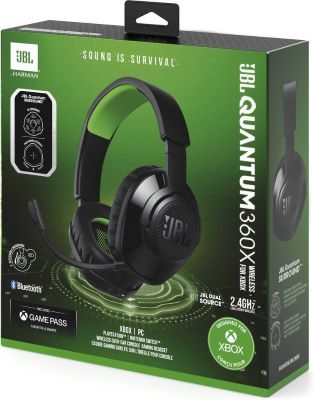 JBL Quantum 360X Wireless for Xbox QUANTUM360XBB