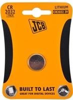 JCB gombíková lítiová batéria CR2032, blister 1 ks