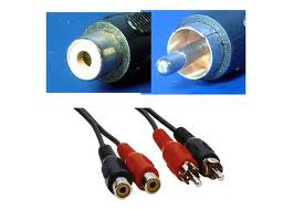 kabel AUDIO predlzovaci 2xCINCH (M/F) 5,0m Value