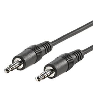 KABEL AUDIO PREPOJOVACI 2x3,5 Jack M/M 1m