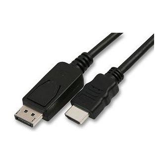 Kabel DisplayPort M- HDMI M, 5m, čierna KM050DIF01