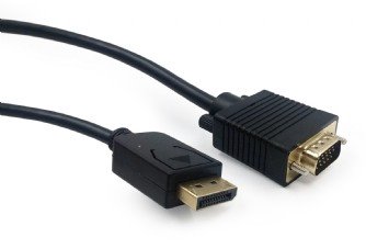 kábel DisplayPort na VGA, 1,8m, CABLEXPERT CCP-DPM-VGAM-6
