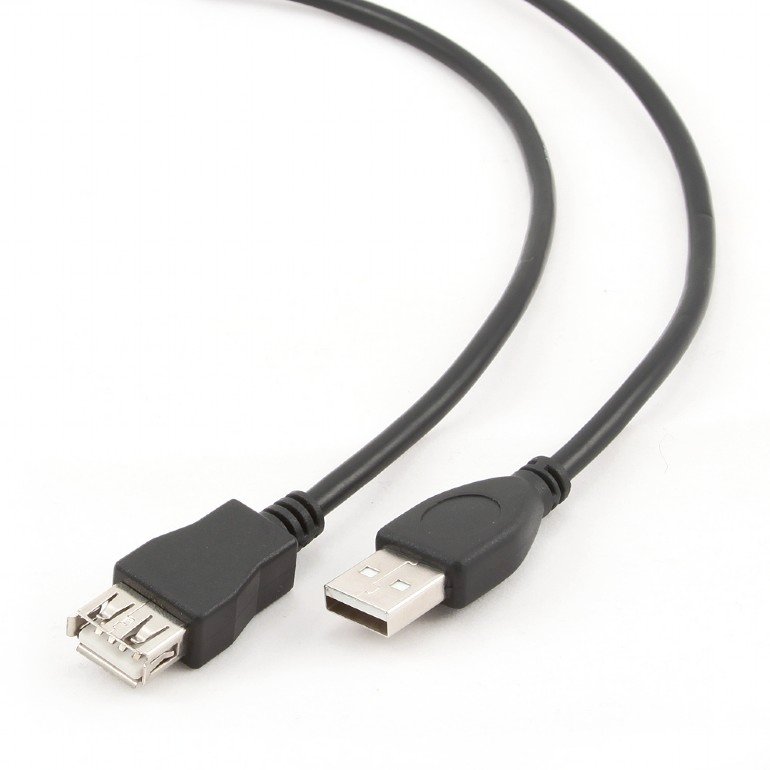 Kabel Gembird USB A-A 4,5m 2.0 prodlužovací HQ Black