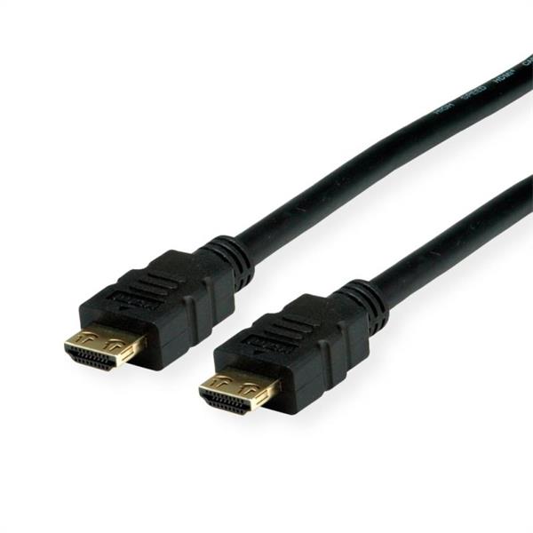 Kábel HDMI M/M 10m, Ultra High Speed+Eth, 4K@60Hz, HDMI 2.0, G, čierny, konektor s aretáciou 11995696