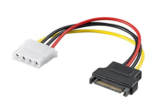 Kábel napájecí SATA na FDD5.25, 17cm 11.92.1056