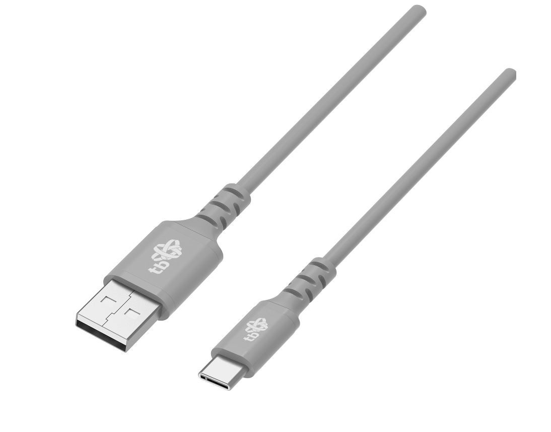 Kabel TB USB-C 2m, šedý AKTBXKUCMISI20G