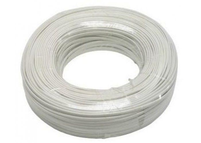 Kábel Telefonní kabel 4ž. Licna - bílý, 100m 500010