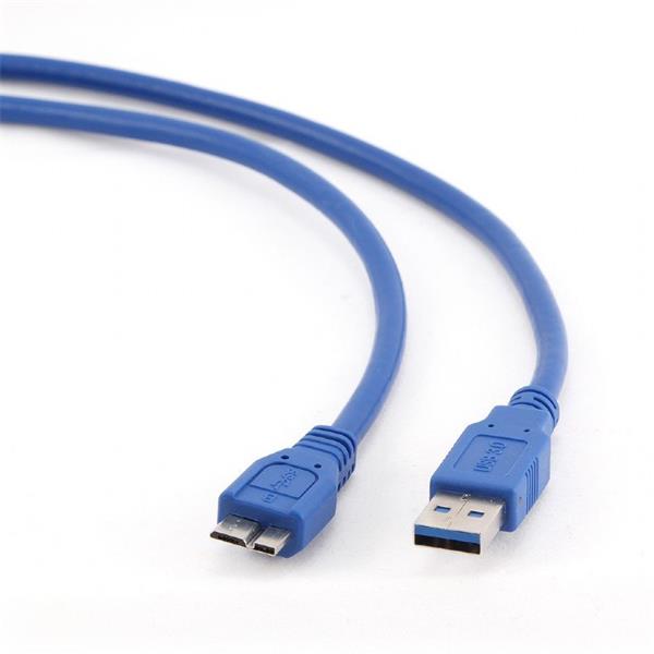 kábel USB 3.0 prepojovací USB AM - micro USB BM 3m, CABLEXPERT CCP-mUSB3-AMBM-10