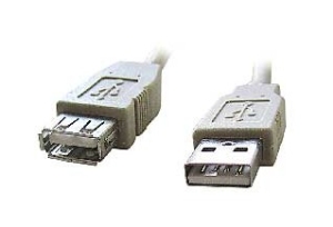 Kabel USB A-A 3m 2.0 prodlužovací