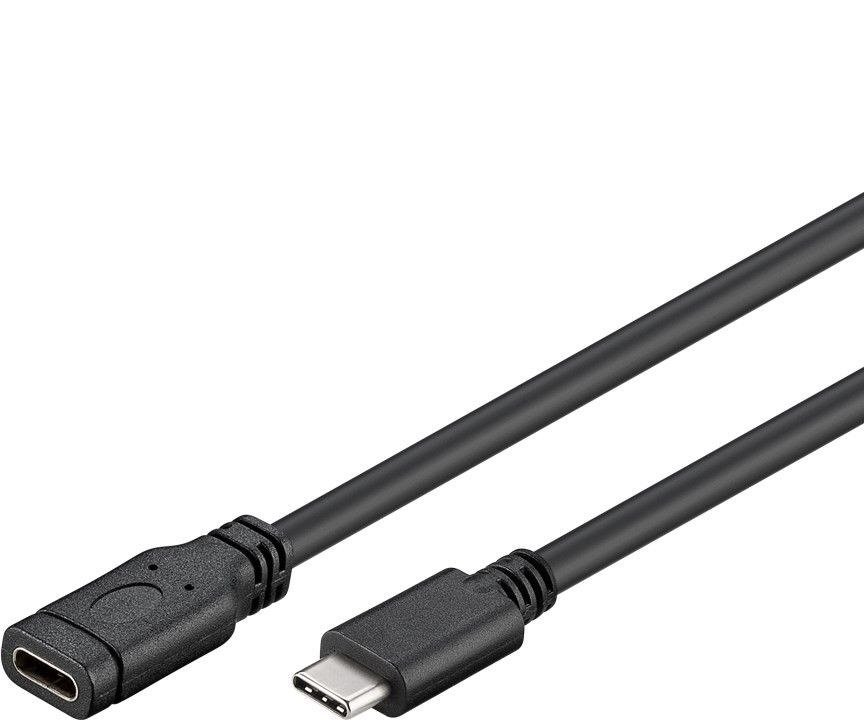 Kábel USB- C predlžovací USB 3.1 generation 2, C/male - C/female, 1m ku31mfa1