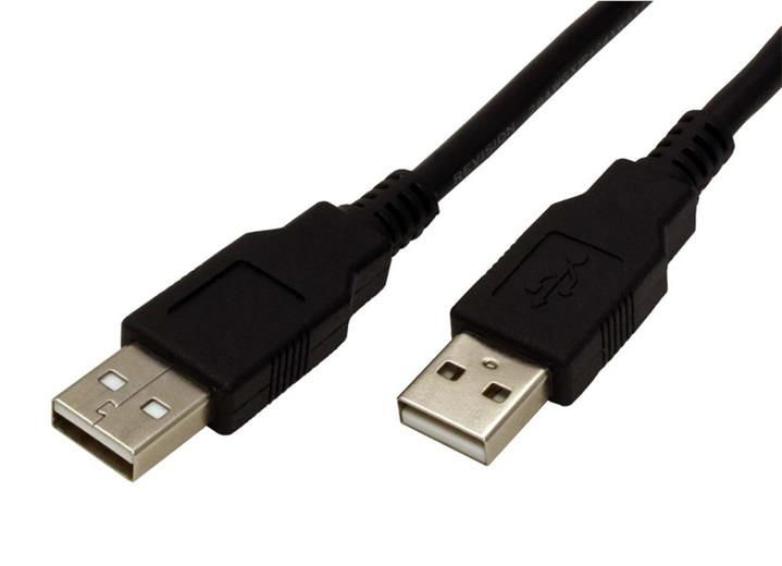 Kabel USB prepojovaci A-A M/M 0.8m