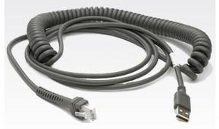 Kábel Zebra LS2208/LS4208, kroucený kabel, USB, 2,8m CBA-U12-C09ZAR