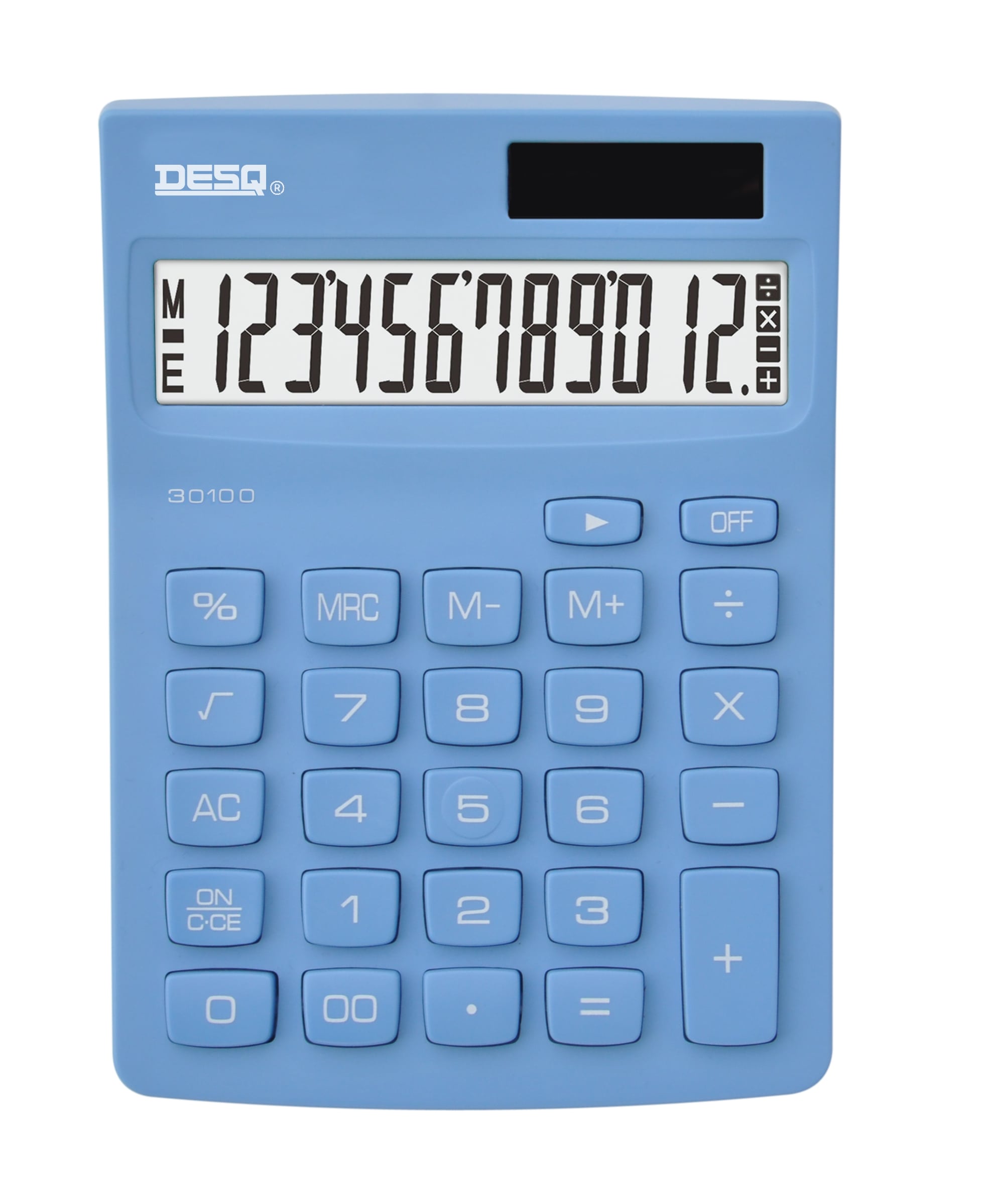 Kalkulačka DESQ NG, světle modrá 30100.16