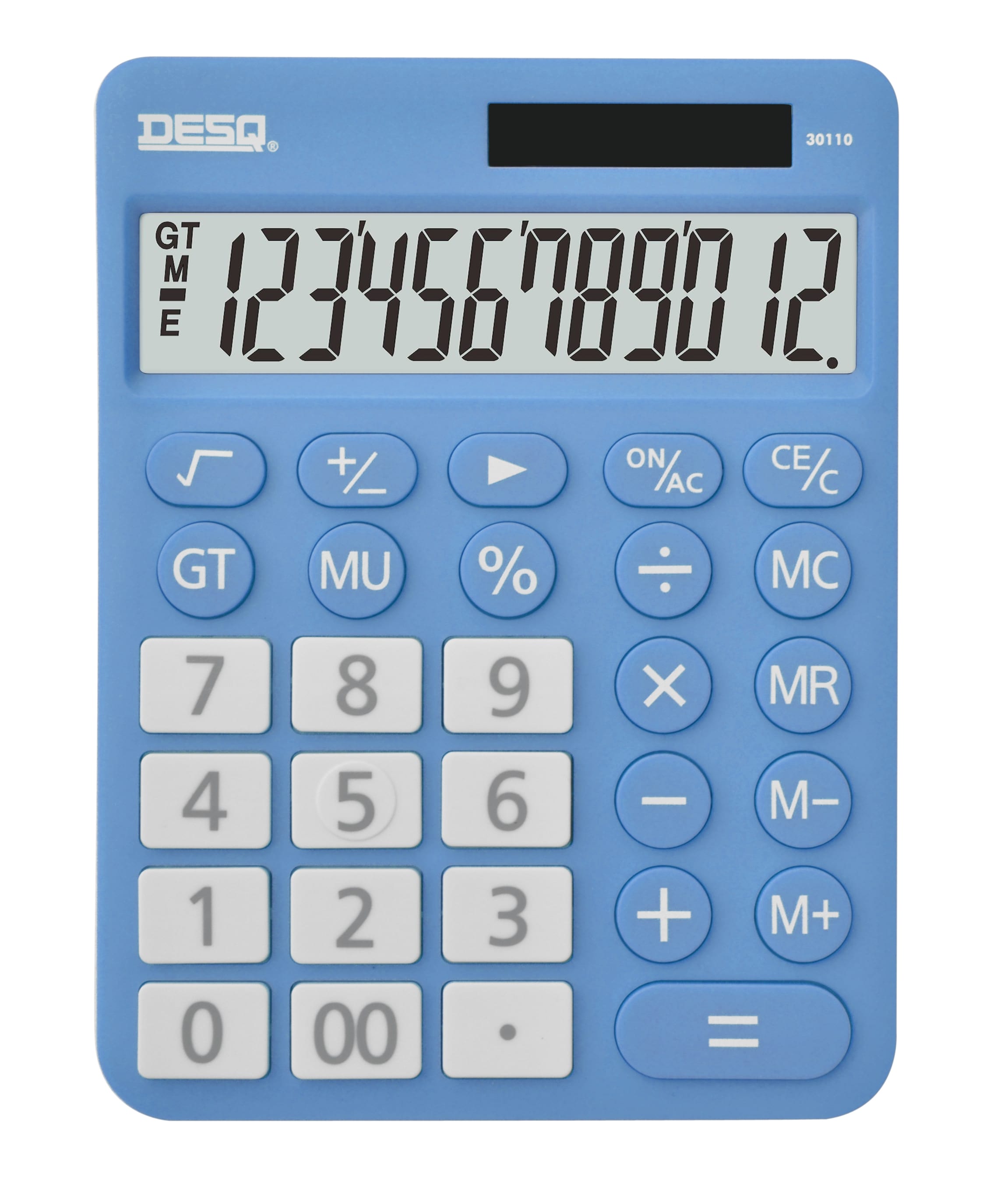 Kalkulačka DESQ XL, světle modrá 30110.16