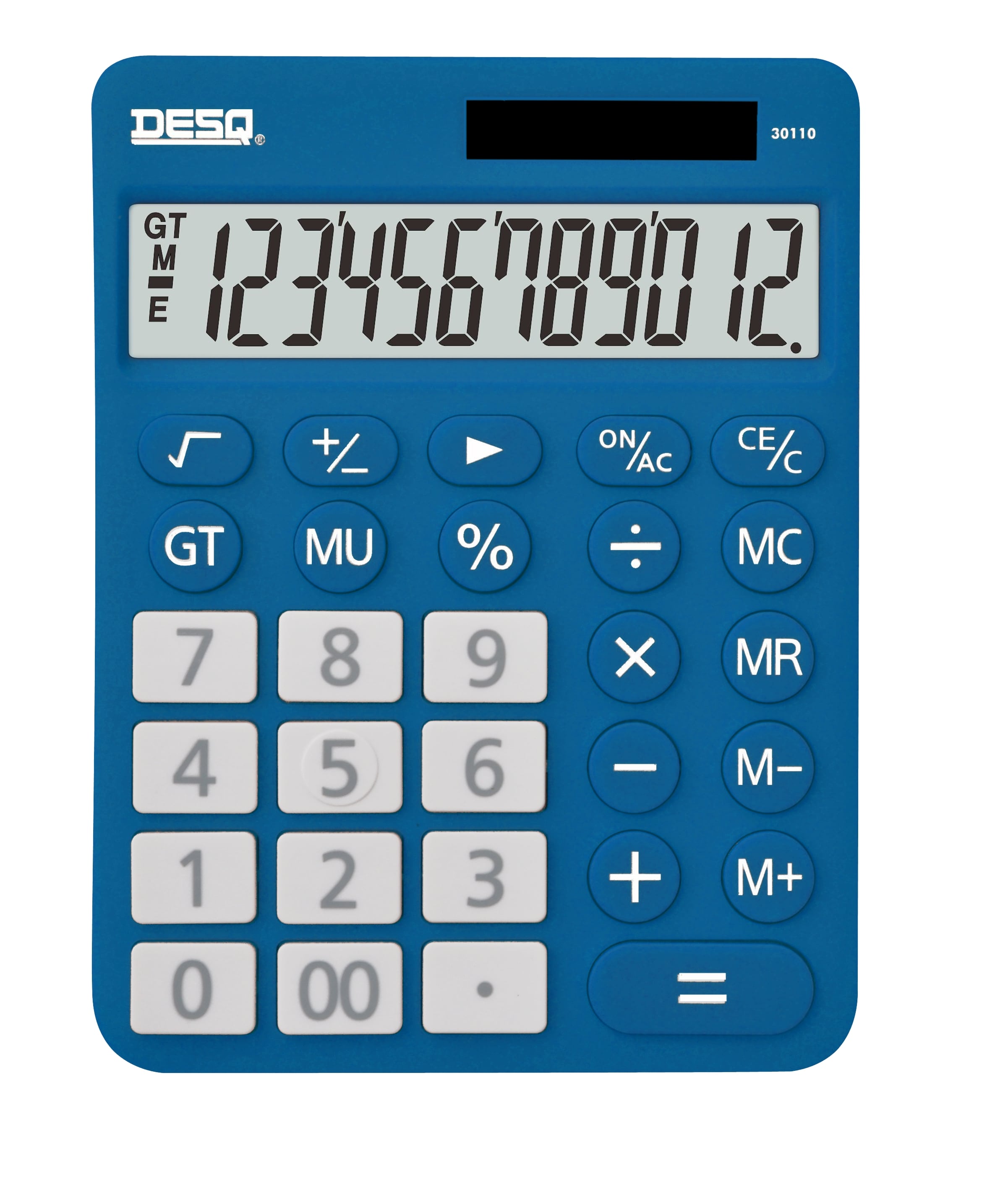 Kalkulačka DESQ XL, tmavě modrá 30110.06