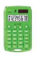 Kalkulačka Rebell, RE-STARLETG BX, zelená, vrecková, osemmiestna