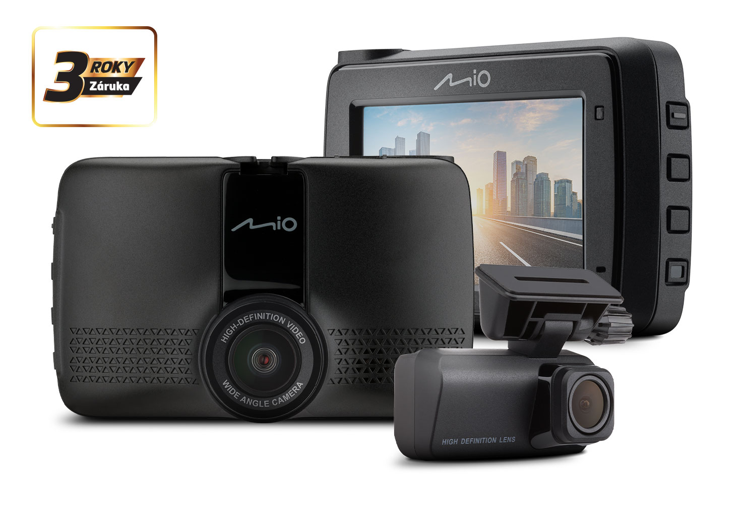 Kamera do auta MIO MiVue 903WD Pro Dual 2.5K HDR WIFI GPS Starvis2 Smartbox 5415N9260004