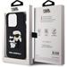 Karl Lagerfeld 3D Rubber Karl and Choupette kryt iPhone 15 Pro čierny 57983116647