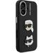 Karl Lagerfeld Grained PU K&CH Heads kryt iPhone 16 čierny 57983125020