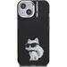 Karl Lagerfeld IML Aquarelle Choupette kryt iPhone 15 čierny 57983125056