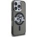 Karl Lagerfeld IML Glitter Karl and Choupette Sketch MagSafe kryt iPhone 16 Pro Max čierny 57983125044