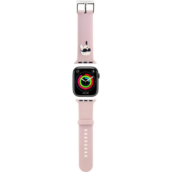 Karl Lagerfeld Karl Head NFT Remienok pre Apple Watch 42/44/45/46/49 ružový 57983123866