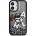 Karl Lagerfeld Liquid Glitter Scattered Choupette kryt iPhone 16 čierny 57983125052