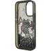 Karl Lagerfeld Liquid Glitter Scattered Choupette kryt iPhone 16 čierny 57983125052