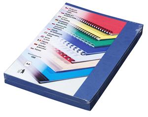 Kartonové desky Delta A4, 250g, modrá královská LAMCODA4000RB