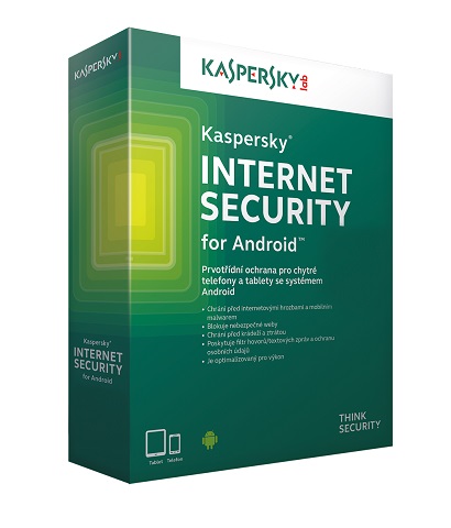 Kaspersky Internet Security for Android CZ, 1x mobil alebo tablet, 1 rok, nová licencia, elektronicky KL1091OCAFS
