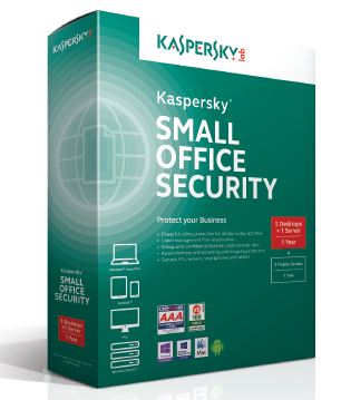 Kaspersky Small Office Security 6 CZ, 15-19 PC, 2 Server + zdarma 15-19 Android, 3 roky, nová licence, elekt KL4536XAMTS