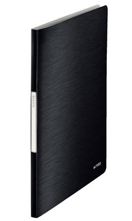 Katalogová kniha Leitz STYLE, 20 kapes, saténově černá 39580094