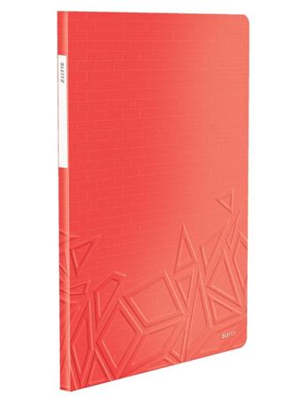 Katalogová kniha Leitz UrbanChic, PP, A4, 20 kapes, červená 46510020